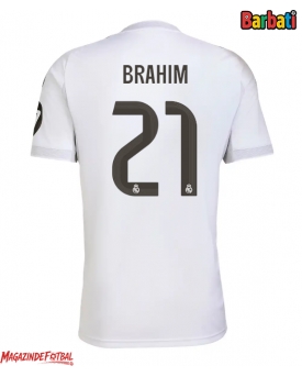 Real Madrid Brahim Diaz #21 Tricou Fotbal Replică 2025-26 Barbati Acasa Real Madrid Brahim Diaz #21 Tricou Fotbal Replică 2025-26 Barbati Acasa